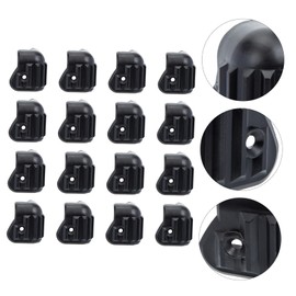 AUTSUPPL 16Pcs Speaker Corner Protectors Plastic Collision Protection Wrap Corners for Audio Equipment Anti-collision Protective Corners for Safe Use Edge Safety Guards