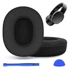 Replacement Ear Pads for Skullcandy Crusher Wireless, Crusher EVO, Crusher ANC, Hesh3, HeshEVO, HeshANC, Venue ANC Headphones, Earpads Ear Cushions Ear Cups Cover Repair Parts (WF Black)