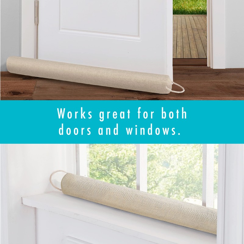Fresh Ideas Charcoal Draft Blocker and Door Guard for Use