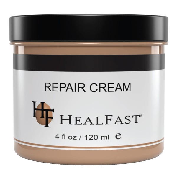 HealFast The Original Skin Repair Cream for Dry Itchy & Sensitive Skin - Deep Moisturizing for Rashes, Dryness, Stretch Marks, Sunburn, Bed Sores - Ovasome Technology – 4 Oz