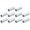 sourcing map M8x1.25mm Round Coupling Nuts, 10 Pcs 304 Stainless