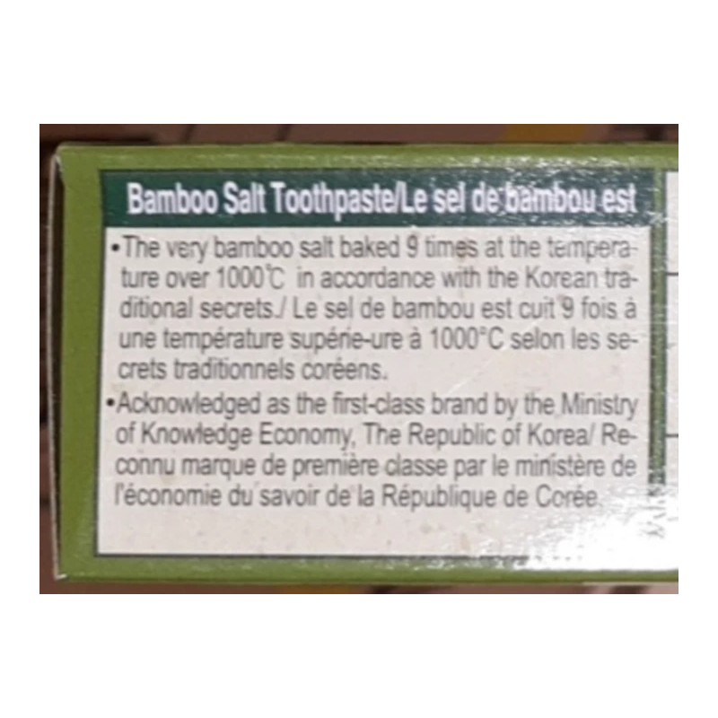 LG Bamboo Salt Toothpaste LG White Tea & Bamboo Salt