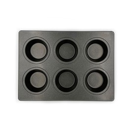 Matsunaga Seisakusho MB Nonstick Traditional Muffin Top Plate 6P