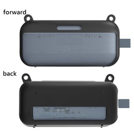 Geekria Silicone Speaker Case Cover Compatible with Bose SoundLink Flex Case, Protective Waterproof, Shockproof Soft Skin, Replacement Speakers Travel Carrying Case with Shoulder Strap