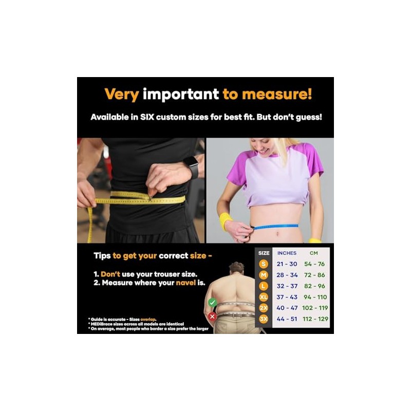 MEDiBrace Faja lumbar PLUS para levantamiento de pesas en el