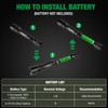 WARRIORLAND 1600 Lumens Tactical Flashlight, Compact Handheld Flashlight with 3
