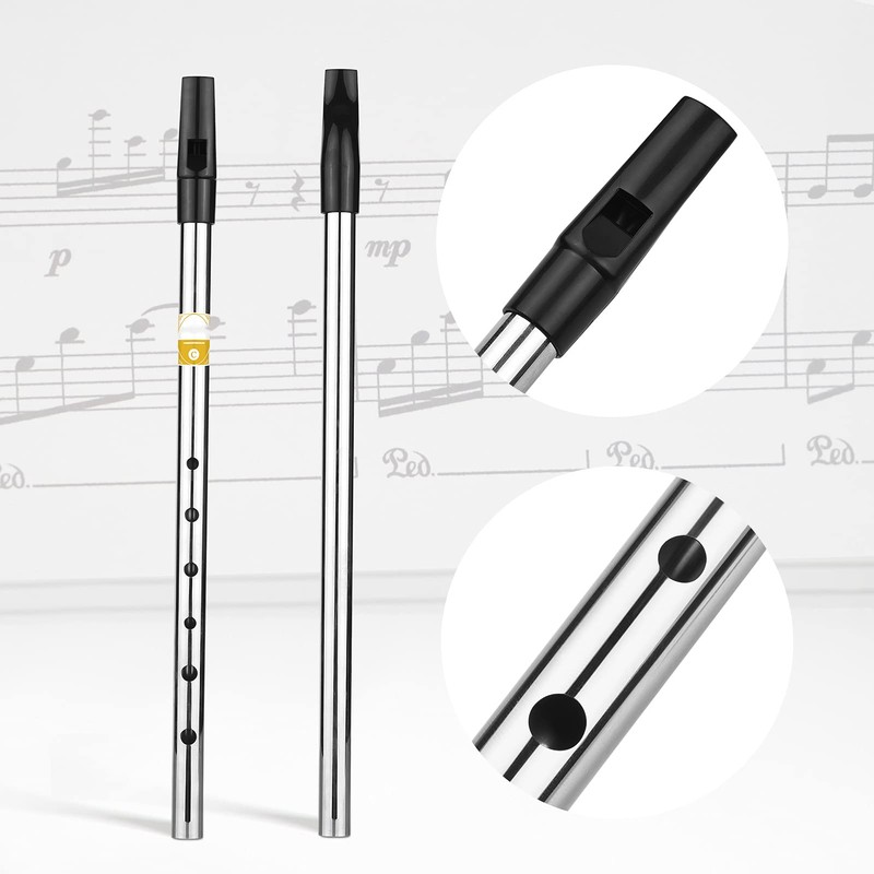 Irish Whistle Flute,Irish Whistle Flute Key of C 6 Holes