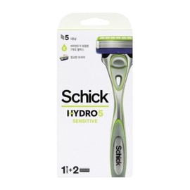 Chic Hydro 5 Basic Sensitive Gear + 2 Blades / 쉬크 하이드로5 베이직 센서티브 기+날2입