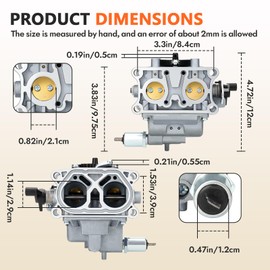 16100-Z0A-815 Carburetor Replacement for Honda GXV530 GXV530R GXV530U DXA1 DXA2 JXA3 PXA1 QEA3 EXA1 Engines Lawn mower 16100Z0A815 Carb