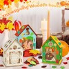 Tccydm 8 Pieces Autumn Craft Set Children, Autumn House Crafts