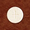 Communion - White Wafers - Cross Desi...