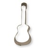 Acoustic Guitar Metal Cookie Cutter (4.5 inch)