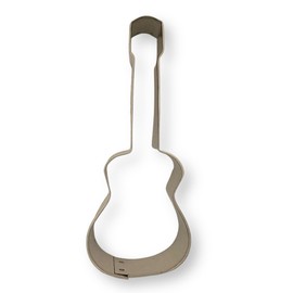 Acoustic Guitar Metal Cookie Cutter (4.5 inch)