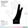 Wacom Drawing Glove, Two-Finger Artist Glove for Drawing Tablet Pen