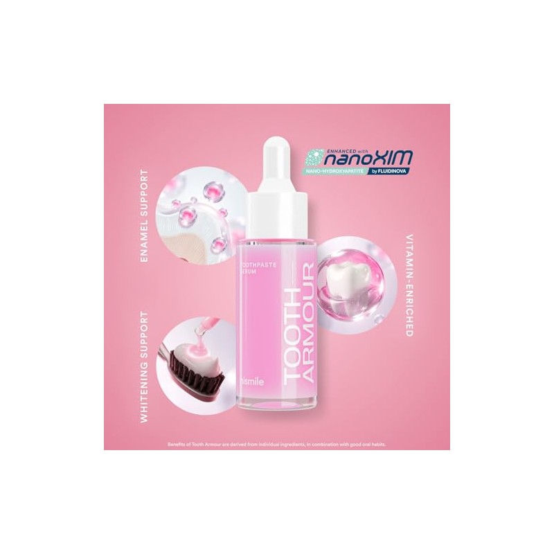 Hismile Tooth Armour™ Nano-Hydroxyapatite Remineralizing Toothpaste – Enamel Repair, Sensitivity