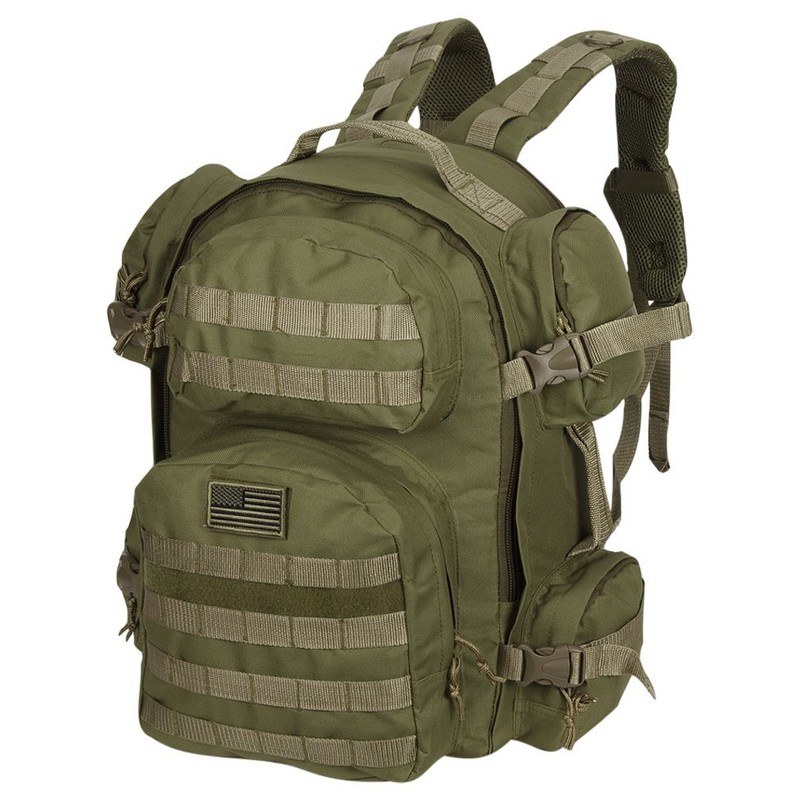 NPUSA Men's Large Expandable Tactical Molle Hydration ReadyBackpack Daypack Bag