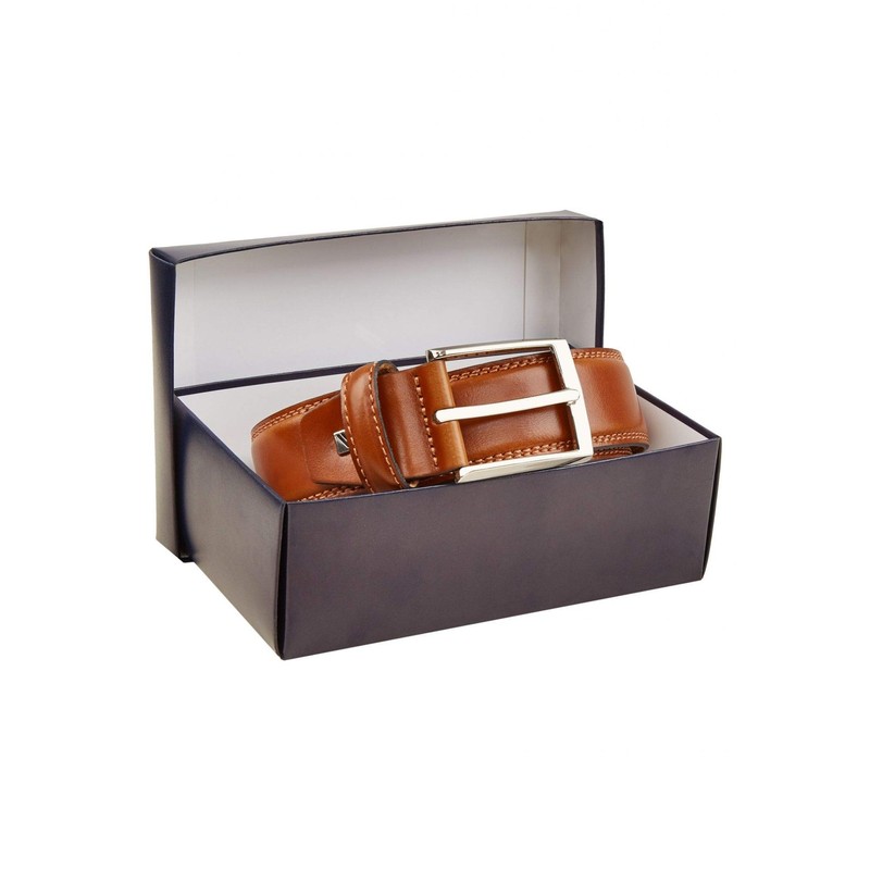Daniel Hechter Men's Belt, Cognac