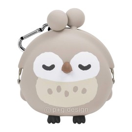 Peg Design PG-36601 3D POCHI FRIENDS BIRD Owl Warm Gray w8.3 x h9.3 x d5.4