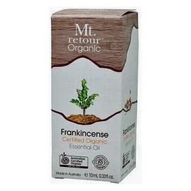 Mt Retour Frankincense Essential Oil Certified Organic 10ml