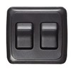 RV Designer S523, Contoured Wall Switch, Includes Base and Bezel,