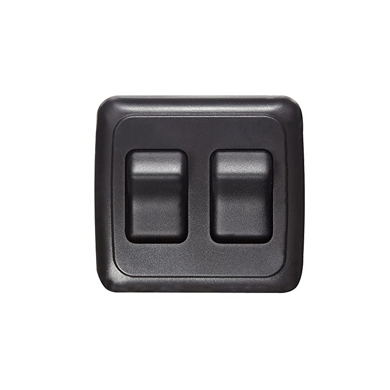 RV Designer S523, Contoured Wall Switch, Includes Base and Bezel,