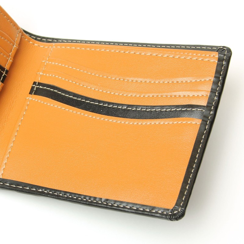 デービッド・ヒックス メンズ二つ折り財布 BK DHS500-BK