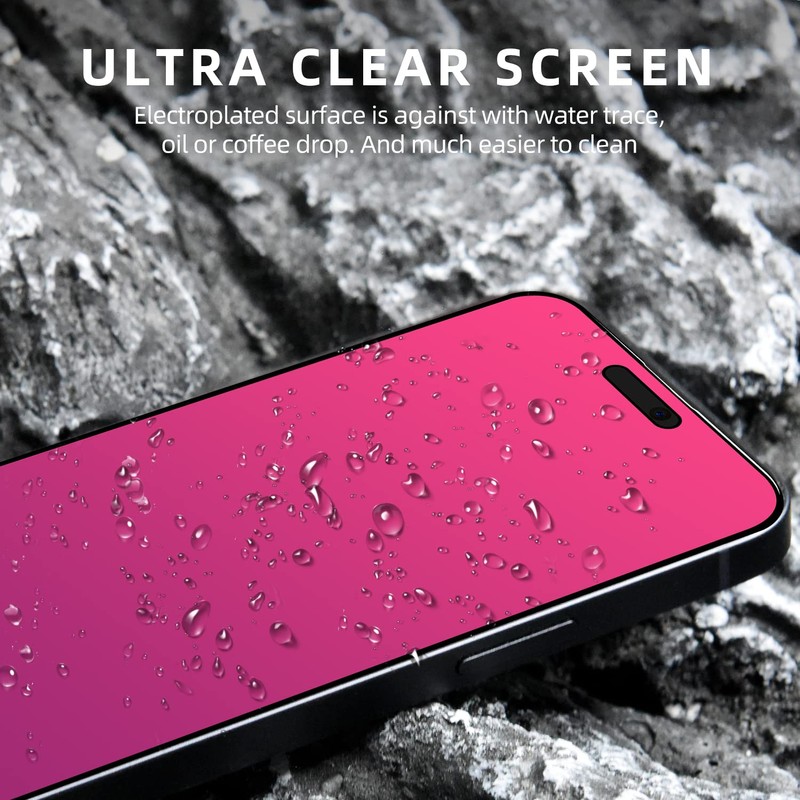 EGKimBa Privacy Screen Protector for iPhone 16 Pro Max, 6.9