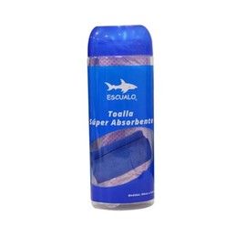 escualo l Toalla Deportiva l Toalla Absorbente l Plus l Secado rápido l Color Morado l Medida 66 x 43 cm