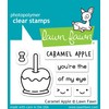 Lawn Fawn Clear Stamps 3inch X2inch Caramel Apple