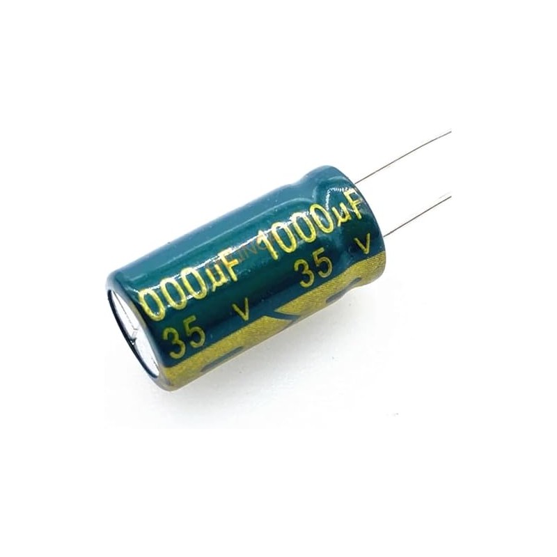 Set of 5 1000µF 35V Low-ESR Aluminium Electrolytic Capacitors -