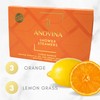 Anovina 6XL Citrus Sunrise Shower Steamers - Orange and Lemon