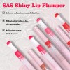 Brillo Labial SAS Plumper Hidratante Libre Crueldad Color 02 Lavanda