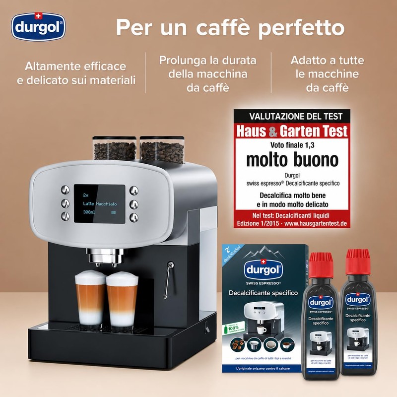 durgol swiss espresso - Decalcificante Professionale - Per tutte le