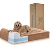 Rainmr 7 inch Orthopedic Dog Bed for Large Dogs -