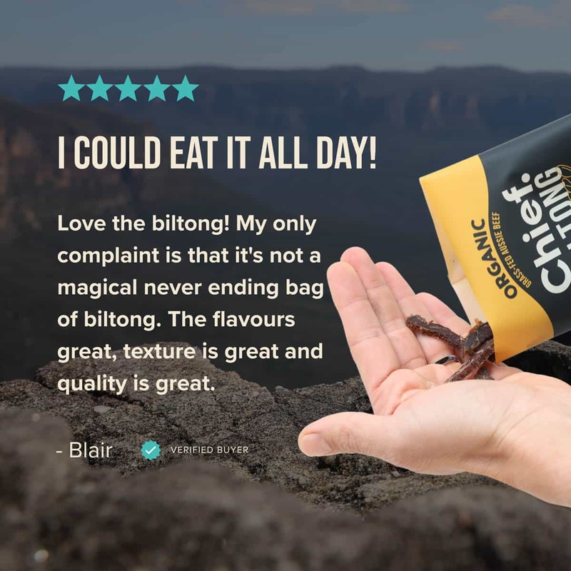 Chief Biltong - Smokey BBQ, 30g