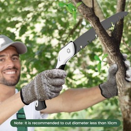 Folding Saw Hand Saw – Multifunctional Foldable Suitable for Garden, Tiles, Wood, Metal, Plastic – Garden Saw with Safety Lock, Outdoor Camping Saw Pocket Saw