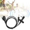 IP54 Waterproof Air Acoustic Sound Tube Headphones for ICOM ICM33