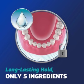 Fixodent Complete Free Denture Adhesive Cream, 2.4 oz