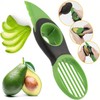 2 Pcs Avocado Chopper Multifunctional Fruit Cutter Peeler Core Remover