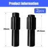 RLMVGBX 1 pair Bicycle Cable Adjusters,CNC Indexed Inline Shifter Bike