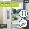 Ideal Security Garage Door Hinge for Second and Third Panels,