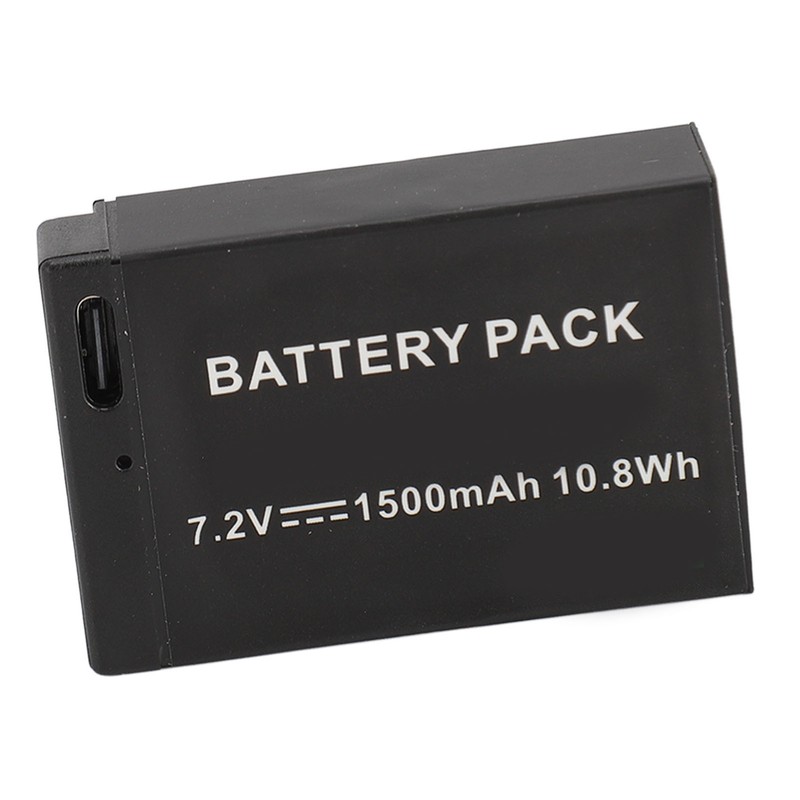 LP‑E17 Battery Pack 7.2V 1500mah Fast Charging Usb C Camera