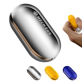 Metal Fidget Slider for Adults – Silky-Smooth Stress Relief Toy with Click Sounds Haptic Feedback, EDC Magnetic Fidget Toys Adults Block, Anxiety ADHD Focus Sensory Gift for Friends, Office & Travel