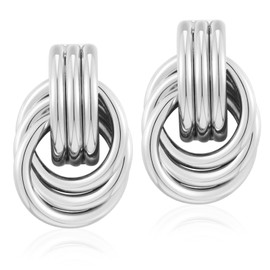 Dupes Earrings, Large Lightweight Water Drop Earrings, Hypoallergenic Chunky Golden Gold Earrings, Gold-Plated Waterdrop Thick Hoop Earrings, Fashion Jewellery for Women Girls Gifts, 1