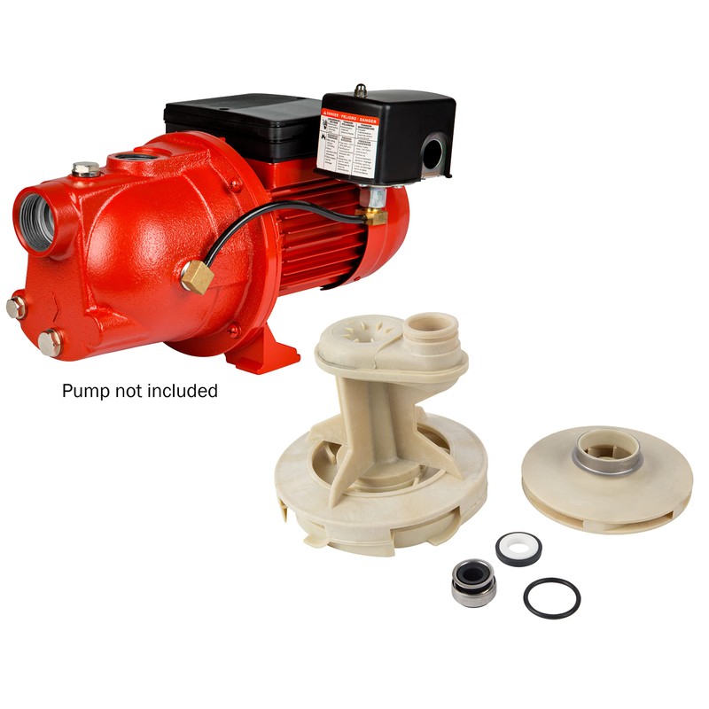 Red Lion 305585005 Overhaul Repair Kit for RL-SWJ50 Shallow Well