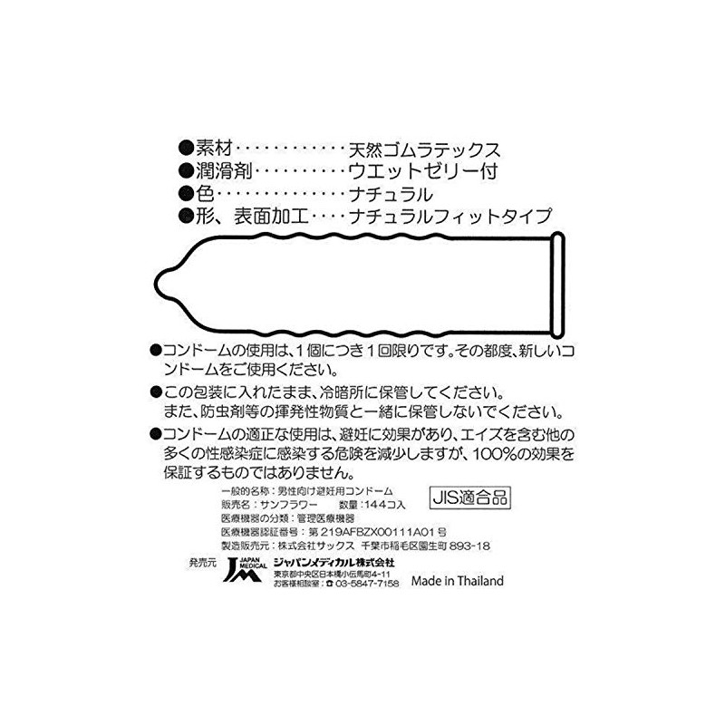 業務用コンドーム 0.03 リッチ 144個入 2箱セット