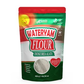 Africanada All Natural Wateryam Flour | Snack, Baking, Smoothies| 454g