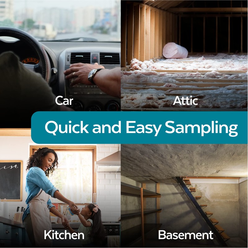 Mold Test Kit for Home - Professional Lab Analysis and