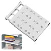 Wapasezyar Adjustable Shelves for Cupboard, Expandable Cabinet Shelf, Nail-Free Telescopic
