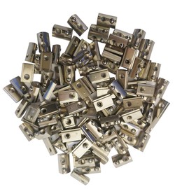 100-Pack 2020 2040 2060 Roll in Spring Loaded T Nut m3 for 20x20 20 Series Aluminum Extrusions 6mm Slot Aluminum Profile Accessories (M3)